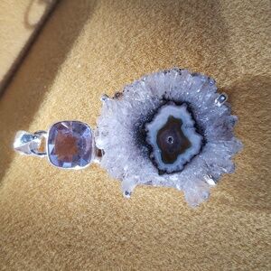 Amethyst Stalactite Pendant